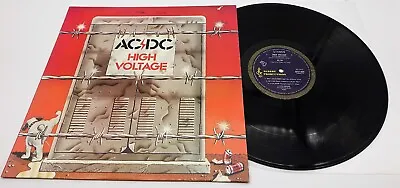 AC/DC High Voltage Vinyl LP Record Aussie 1975 Blue Roo 1st Pressing Williams CR • $829