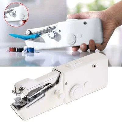 £8.45 • Buy Mini Portable Handheld Cordless Sewing Machine Hand Held Stitch Home Clothes UK