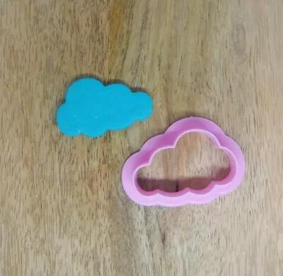 Mini Cloud 4.5cm Cookie Cutter Rainbow Unicorn Birthday Party • $5.95