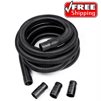 $34.97 • Buy 2-1/2 In. X 13 Ft. Dual-Flex Tug-A-Long Locking Hose For Ridgid Wet Dry Shop Vac