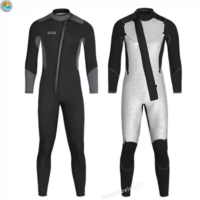 5/3mm Men's Wetsuit Super Elastic Thickened Cold-proof Warmth-keeping Divingsuit • $148.49