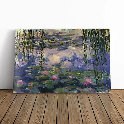 Claude Monet Water Lilies No.6 Canvas Wall Art Print Framed Picture Home Decor • £24.95