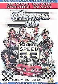 'The Cannonball Run' DVD Burt Reynolds Roger Moore Farrah Fawcett • £4.29