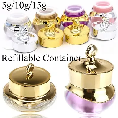 Pots Portable Empty Jar Cosmetic Container Refillable Bottles Face Cream Box • $5.46