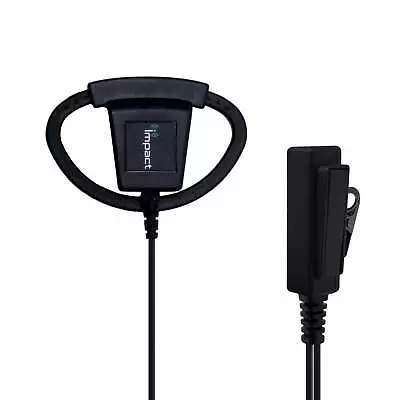 Impact M3-P1W-D1 Lapel Mic With D-Ring Earpiece Motorola EX500 EX600 • $81.84