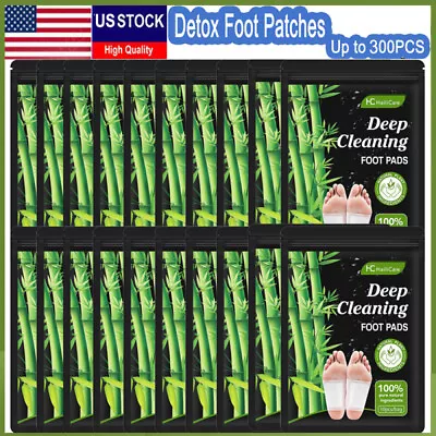 Bandoo Detox Foot Patches Pads Body Toxins Feet Deep Cleansing Natural Herbal US • $12.75