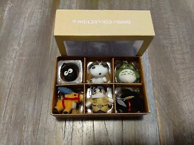 Vintage Sun Arrow Studio Ghibli Complete Box 6 Figure Mascots Keychains (NEW) • $39.99