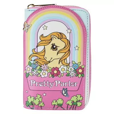 Loungefly Hasbro My Little Pony 40th Anniversary Pretty Parlor Zip Around Wallet • $30