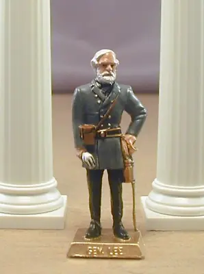 Metal Confederate General Robert E. Lee Pro Painted  Marx Base • $24.99