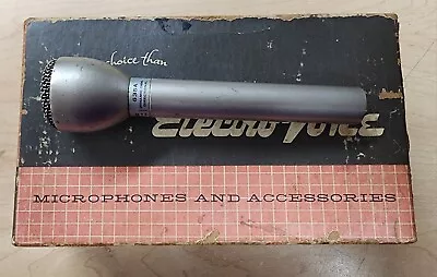 Vtg 1970 Electro-Voice 635A Omnidirectional Dynamic Microphone/Box Works Tested • $160