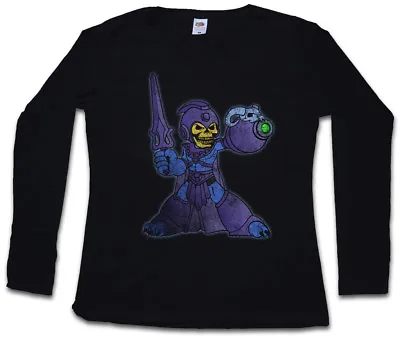 MEGATOR WOMEN LONG SLEEVE T-SHIRT Masters Of The Mega Fun Man Motu Universe • $28.99