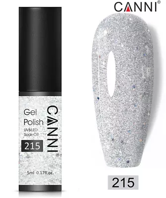 £1.95 • Buy CANNI® Mini UV LED Nail Gel Polish Soak Off Base Top Colour Coat - 5ml