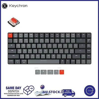 Keychron K3v2 Low-Profile Bluetooth Keyboard Wireless Gateron White Backlight  • $129