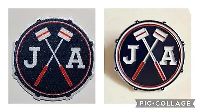 (2) John Adams Memorial Patch & Pin - Cleveland Guardians - JA  • $16.99