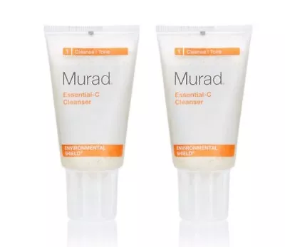 New Murad Essential-C Cleanser Travel Size 1.5 Oz - 2 Pack • $9.99