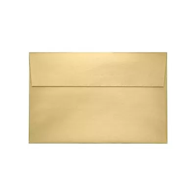 LUX A9 Invitation Envelopes (5 3/4 X 8 3/4) 50/Pack Blonde Metallic • $26.95