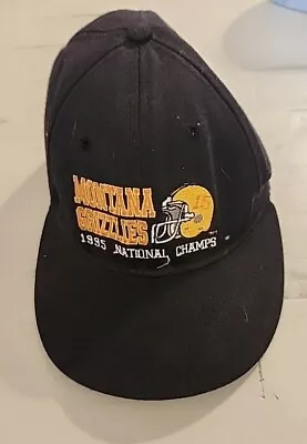 VTG Montana Grizzlies 1995 National Champion Ball Cap • $40