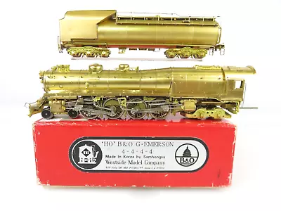 Westside Models Brass HO Scale B&O Baltimore Ohio N-1 4-4-4-4 Emerson Locomotive • $885