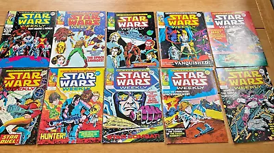 10 Marvel Star Wars Weekly Comics - Job Lot Bundle Ten Issues • £25