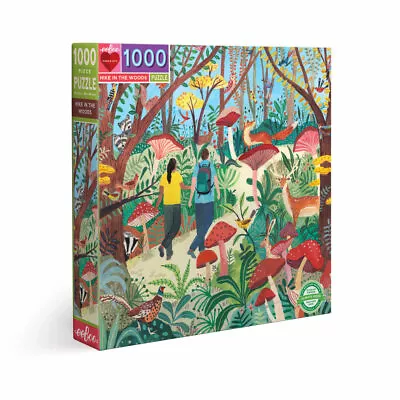 Hike In The Woods 1000 Piece Jigsaw Puzzle By EeBoo • $47.99