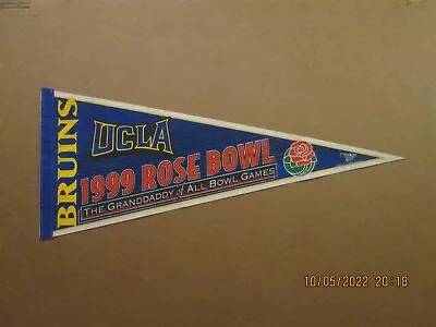 NCAA UCLA BRUINS Vintage 1999 Rose Bowl The Granddaddy Bowl Games Pennant • $22