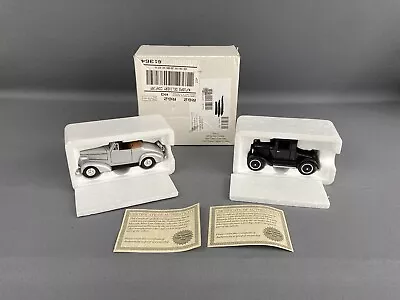 Natl Motor Museum Chevy 2 Car Set '37 Cabriolet + '23 Copper 1/32 Diecasts NIB • $29