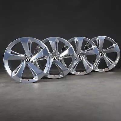 22 Inch Original Bentley Bentayga 4V1 36A601025BE 36A601025BF Rims Alloy Wheels • $10991.77