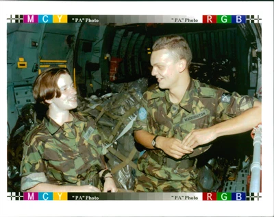 £12.56 • Buy Rapid Deployment Force (Claire Churchill With T... - Vintage Photograph 1300367