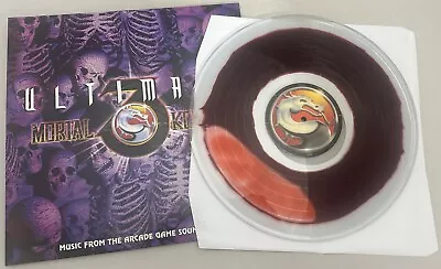 Rare ETR Blood Filled Vinyl LP Ultimate Mortal Kombat 3 Video Game Soundtrack • $273.95