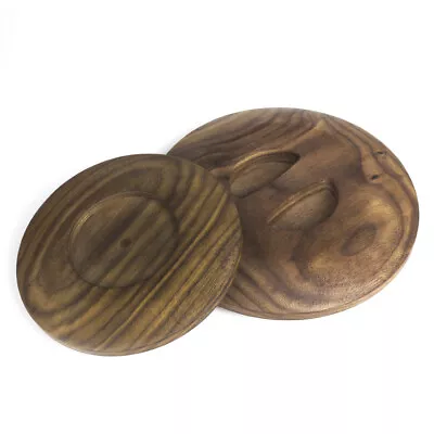 1 Pair Walnut Wood Perfection Espresso Grinder Hopper Lid Cap For Mazzer Mini  • $43.99