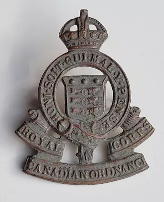 £1.49 • Buy Militaria - Royal Canadian Ordnance Corps Cap Badge