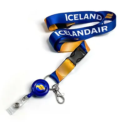 $14.61 • Buy Icelandair Logo Lanyard Set
