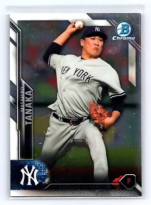 2016 Bowman Chrome #60 Masahiro Tanaka Base Chrome Vending • $2