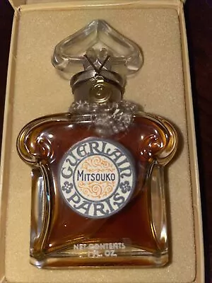 GUERLAIN PARIS MITSOUKO PARFUM 30ML/1oz EXTRAIT PERFUME VINTAGE 1970 CORDED SEAL • $549.95