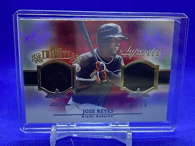 2013 Topps Tribute Super Star Swatch Relics RED #SS-JR Jose Reyes Marlins 06/10 • $29.99