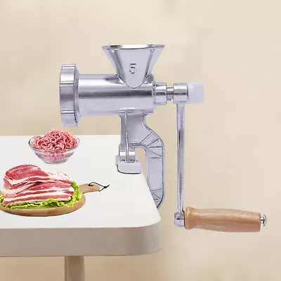 Multifunction Meat Grinder Mincer Stuffer Hand Manual Sausa Filler Maker Machine • $22