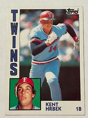 1984 Topps #345 Kent Hrbek Minnesota Twins • $0.99