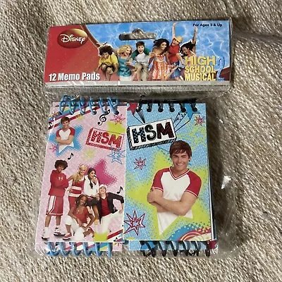 High School Musical Birthday Party Favors - Pack Of 12 Memo Pads • $4.99