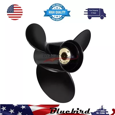10 3/8 X 14 Aluminum Outboard Propeller Fit Mercury Engines 25-70HP13 ToothRH • $52.24