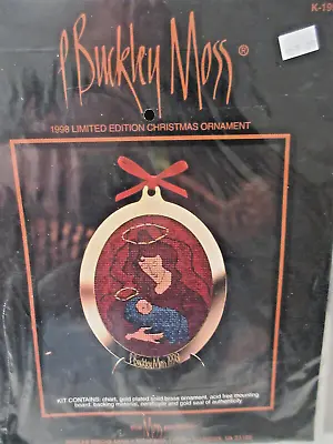 P Buckley Moss 1998 CHRISTMAS ORNAMENT Counted Cross Stitch KIT • $9