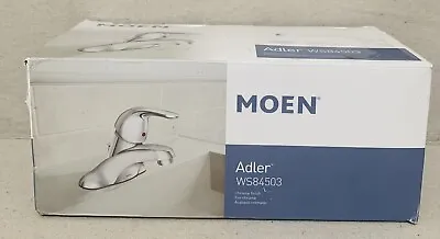 Moen WS84503 Adler One-Handle Low Arc Bathroom Faucet - Chrome • $39.99