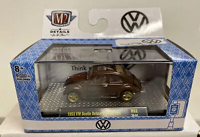 M2 Machines Auto-Shows Trucks Release 62: 1953 VW Beetle Deluxe USA Model  • $6.99
