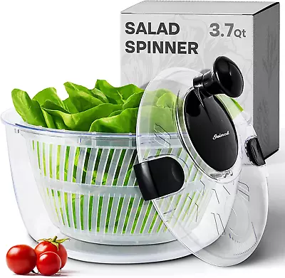 Joined Salad Spinner With Drain Bowl And Colander - Quick And Easy Multi-Use L • $24.76