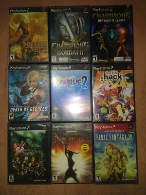 Lot Of PS2 Games (boxed&loose ) Choose Your Favorite *read Details/description* • $9.99