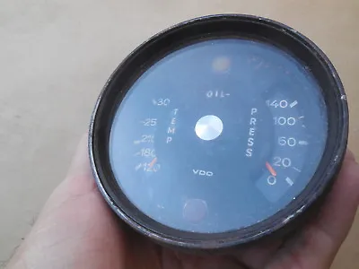 Porsche 911 Oil / Temperature Gauge  VDO  # 29  C#102 • $350