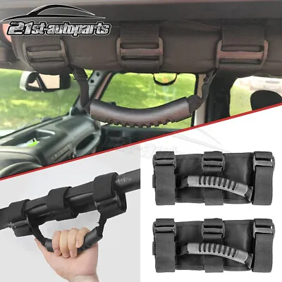 Roll Bar Grab Handles Grip For Jeep Wrangler Accessories YJ TJ JK JL JLU Sahara • $13.15