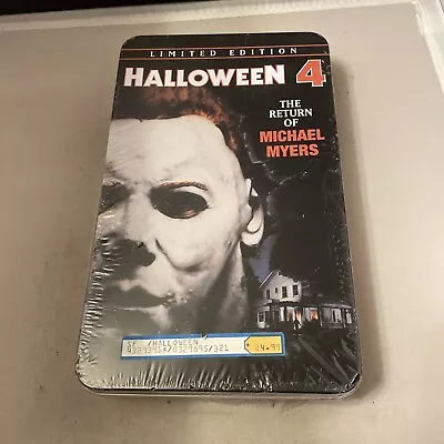 Halloween 4 The Return Of Michael Myers Limited Edition Tin NEW SEALED - READ • $49.95