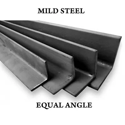 Equal Angle 1  X 1  And 2  X 2  Mild Steel Fabrication Angle Iron Heavy Duty • £6.50