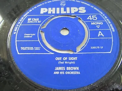 £9.99 • Buy James Brown..out Of Sight.. Unmarked Uk 1st  Issue,philips Label Bf 1368