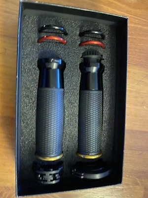 $100 • Buy Rizoma Sport Aluminium Handlebar Grips Grip BMW RnineT R9T Black NO RESERVE